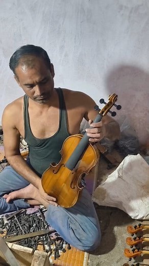 4K views | Amazing Traditional Violin Making Process #fblifestyletyle | Kunal Explain | Facebook