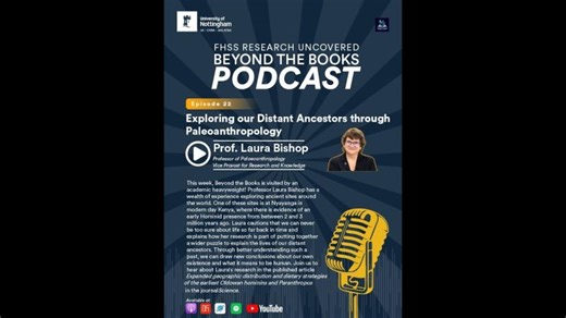 EP 22: Exploring our Distant Ancestors through Paleoanthropology | The University of Nottingham Ningbo China