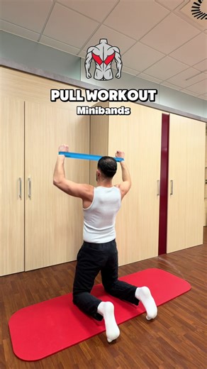 Mini Band Pull Workout for Back & Biceps