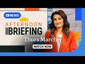 IN FULL: Afternoon Briefing with Patricia Karvelas | ABC NEWS