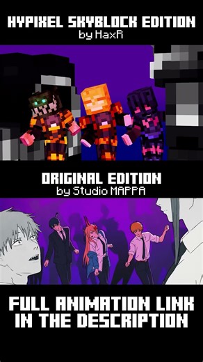 Iris Out but it's Hypixel Skyblock #shorts #hypixelskyblock #irisout