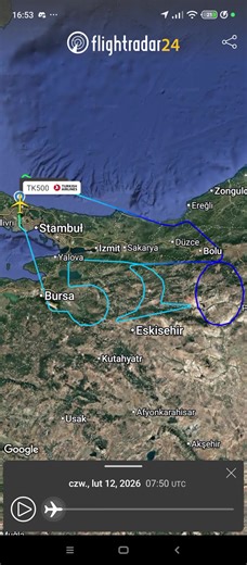 Exploring Airbus A350 Flights Over Turkey