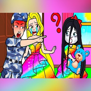 Paper Dolls Dress Up - Pregnancy Rapunzel Wife and Husband Regret Dress - Barbie Story & Crafts | LOR Doll Crafts World