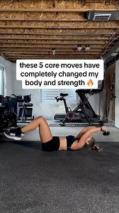 These 5 CORE MOVES have completely changed my core strength. GREAT NEWS‼️ all these have come straight from inside my dumbbell only weekly workout plan. Ready to get started?! I’ve got a plan for you Movement With Julie🤝 #corestrength #coreworkout #abworkout #absworkout | Movement With Julie