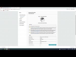 How to check all printer info on Hp Color LaserJet Pro / Check printer informtion on Hp LaserJet Pro