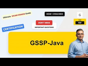 GSSP-Java Real Exam Questions & Answers | Complete Exam Prep Guide (with practice questions + free