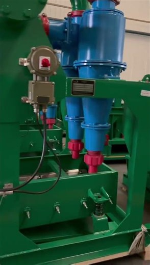 XBSY desander and desilter #drillingfluids #manufacturer #solidscontrol #desander #desilter