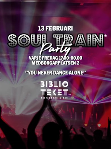 Experience Soul Train: The Happiest Party in Stockholm