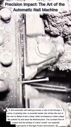 Precision Impact: The Art of the Automatic Nail Machine