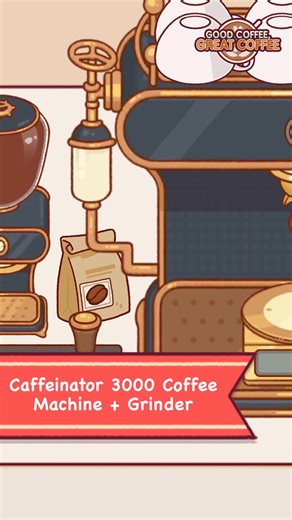 😎✨Premium Quality Decaf Items🎼😌 Stay updated: https://tapblaze.sng.link/Drvab/26gpw?_smtype=3 Listen to the beautiful 🎹Grand Piano and appreciate the dancing skills of the 🥤Iced Latte Mascot while brewing up some drinks with the new ☕️Coffee Machine & Grinder, this decaf drop is something special!🤩But act fast, these items will only be available until 12/1! PERMANENT from Nov 18: ☕️ 8 new special characters visits! ☕️ Decaf Bean ingredient with new orders! ☕️ Decaf-boosted Grinder & Espres