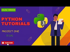 Yadda zaka hada game mai sauki a python | programming da hausa | python | project na daya | #1