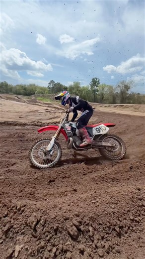 1996 CR250 2-Stroke Berm Blasting at Orlando MX