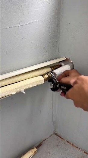 How to Fix Split AC Copper Pipe Union Connection (Outdoor–Indoor)