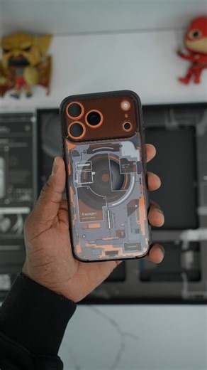 Spigen has done it again! #iphone17promax #iphone #iphone17 #unboxing #reels #booredatwork #reelsinstagram | Booredatwork