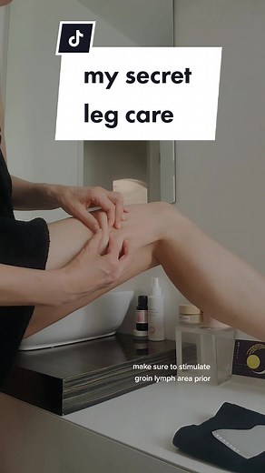 Anti-Cellulite Leg Care Self Massage Gua Sha Tutorial