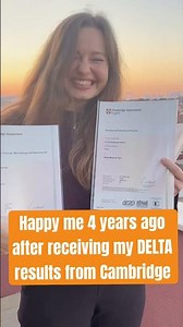 My first DELTA RESULTS from Cambridge 4 years ago ( Module 1 and Module 2✅ #delta #cambridgecelta