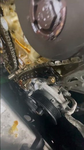 2016 Chevy Malibu 2.5 timing chain replacement #automobile #mechanic #mechaniclife