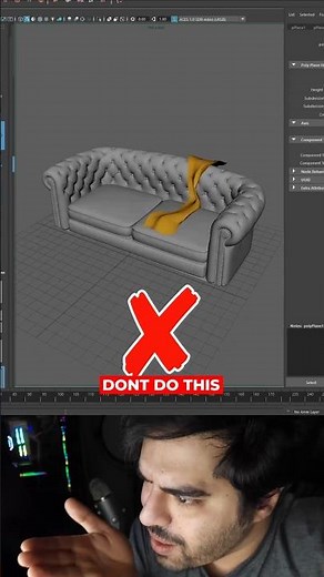 Using Ncloth for simple fabric silmulations Autodesk Maya 2026