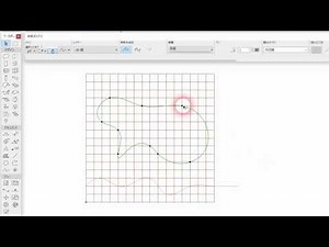 ArchiCAD スプラインツール（図形作成法：通常） / Spline Tool (natural curve)