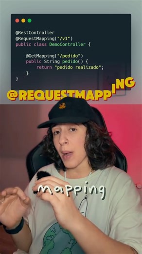 Devch • Java Backend☕️ • Programación on Instagram: "🚀 Tu primer endpoint con Spring Boot sin dolores de cabeza No subestimes la importancia de @RestController: es la puerta de entrada a tus APIs y la base de toda buena arquitectura backend. 💻 En este video aprenderás: 🔹 Cómo funciona @RestController 🔹 Crear tu primer endpoint funcional 🔹 Tips de diseño para APIs limpias 📌 Útil para: ✅ Java backend ✅ APIs REST y microservicios ✅ Proyectos Spring Boot escalables 💡 Un endpoint bien hecho ho