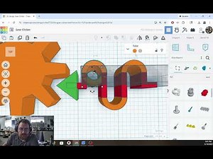 How to make a gear clicker in Tinkercad