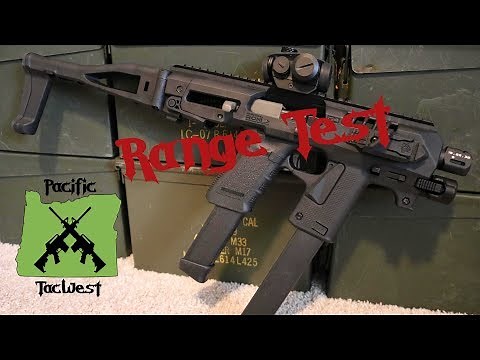 Micro RONI Gen 4 Range Test: Glock 17/19 Upgrade SBR/Carbine Conversion