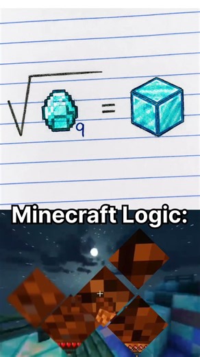Minecraft Math Actually Makes Sense