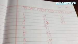 Short form and long form explained in this video. #kiddoctive #math #followus #worksheet | Kiddoctive - Homeschooling