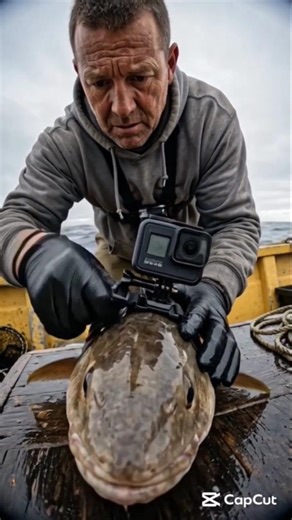 The fish with GoPro#fishing #fishingvideo #animalfacts