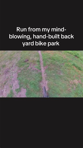 Epic run from my insane hand-built back yard bike park like with 13 jumps #dtcomen #mtb #fyp #viral #followme #bike #mountainbike #likes #sick #yt #crazy #vibes #adrenaline #speed #bikes #dirtjumps #summer #dreambackyard #backyard #dreaming