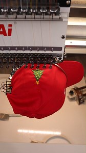 🎄 Limited-Time Christmas Offer | Add Festive Cheer with the BAi Embroidery Machine! 🎁 The holiday season is here! Ready to create something truly unique for your loved ones? ✨ Check out this red cap with a festive Christmas tree embroidered on the side—stylish, simple, and full of holiday spirit! 🎅 #baiembroiderymachine #christmas #reelsvideoシ #embroidery #customcaps #diycrafts | BAi Embroidery Machine