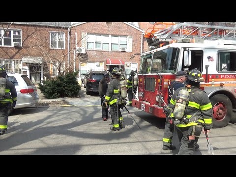 Early arrival FDNY responding & on scene of a odor of smoke in a Private Dwelling