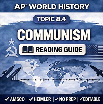 AP World History Unit 8 Topic 4 - AMSCO Reading Guide   Heimler Video Questions