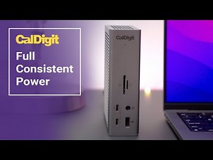 CalDigit Thunderbolt Docks | Full Consistent Power Delivery for your Host Computer