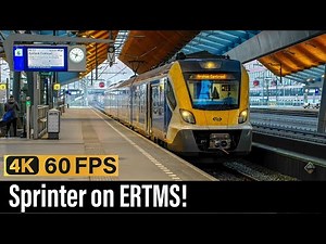 Train Cab Ride NL / Sprinter on ERTMS / Amsterdam - Utrecht - Arnhem / SNG Sprinter / March 2025