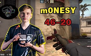 黄色闪电m0NESY (46-20) mirage POV | FACEIT天梯 | 2023.03.18