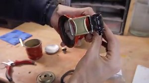 3.4K views · 56 reactions | This weeks restoration is a 100+ year-old carbide bicycle lamp. Made in Birmingham England by the Joesph Lucas company. Powered by a chemical reaction between water and calcium carbide rocks which produce acetylene gas, which is then ignited. | Restore It | Facebook