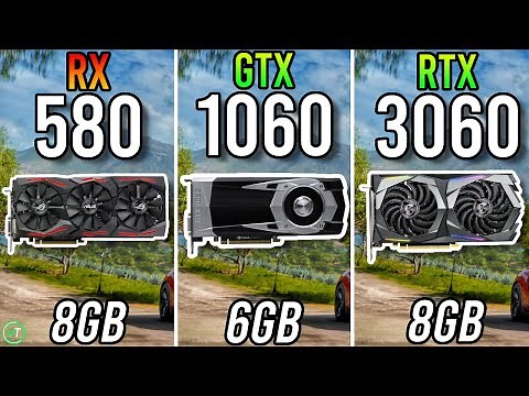 RX 580 8GB vs GTX 1060 6GB vs RTX 3060 - Tested in 2024