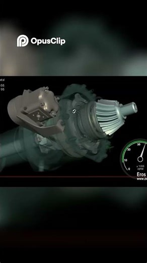 3D Mechanical Component Rotation RPM & Stats Revealed!