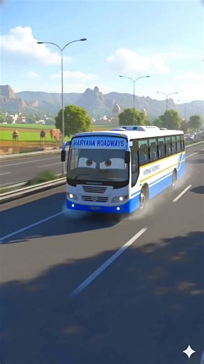 Ai Car's Maker on Instagram: "Haryana Roadways 🚌 #14 #ai #cars #vehical #newdelhi #viralreels #india #100kviews"
