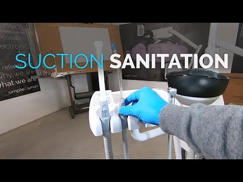 How to CLEAN the SUCTION TUBES | Dental unit