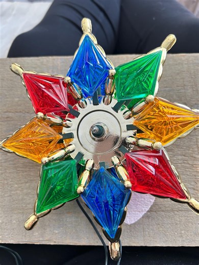 Vintage 1980s Star Tree Topper, Colorful Christmas Ornament - Etsy Canada