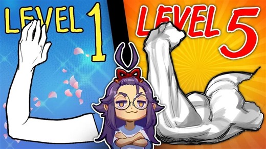 pikat： 如何画胳膊（5个阶段）