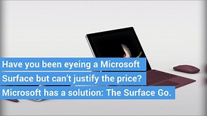 1.7K views | If a Microsoft Surface or an iPad Pro is out of your budget, check out the Microsoft Surface Go. To learn more, read our Surface Go cheat sheet: https://tek.io/2KNFYJt. | TechRepublic | Facebook