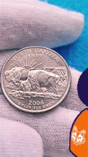 Errors in North Dakota currency #quarter #coin #dakota #error #numismatics #usmint #usa
