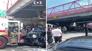 10 injured, including firefighters, after FDNY truck crash in Brooklyn