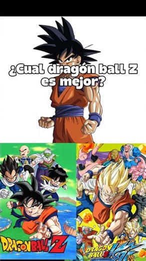 ¿Cual es mejor, Dragón ball Z o Z Kai? #dragonball #dragonballz #goku #humor #shortsviral #fyp #z