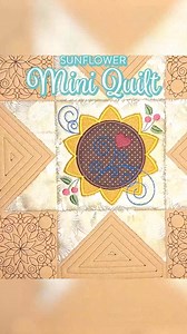 Love our mini quilts? Learn how to make your very own! YouTube Video Tutorial: https://youtu.be/AZrZxpdGDMs?si=46p6Blufnj1zx7CQ | Designs by JuJu