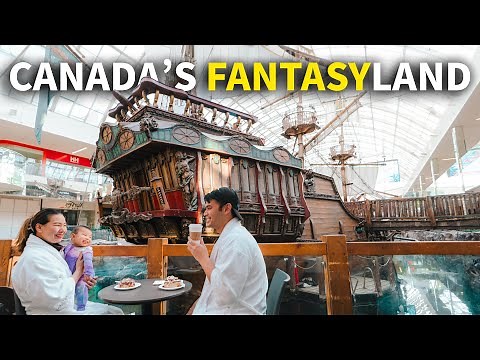 Inside Our Enchanting Stay at Fantasyland Hotel in Edmonton Alberta