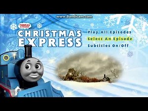Thomas & Friends Christmas Express DVD Menu